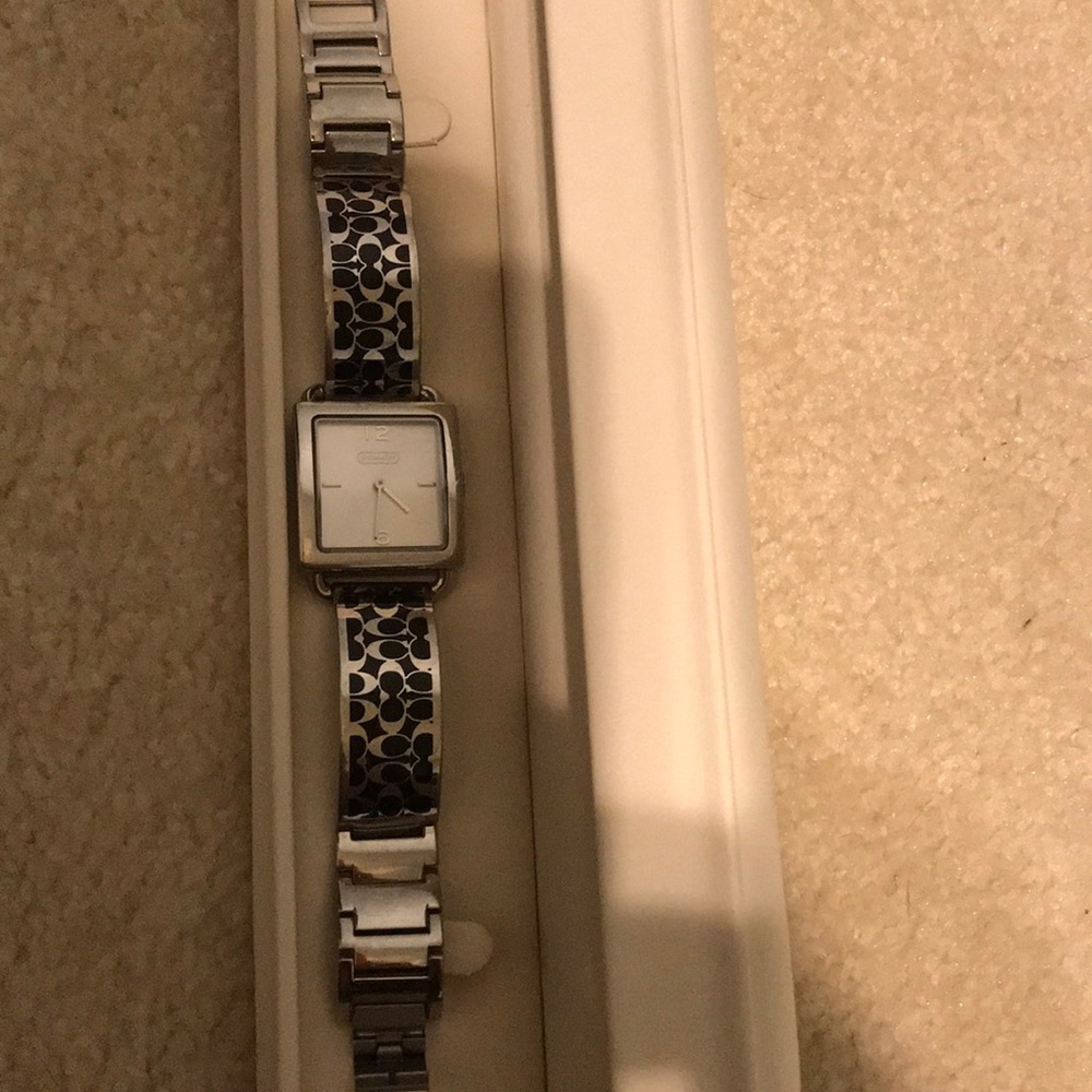 Ladies Coach Bangle Bracelet Watch